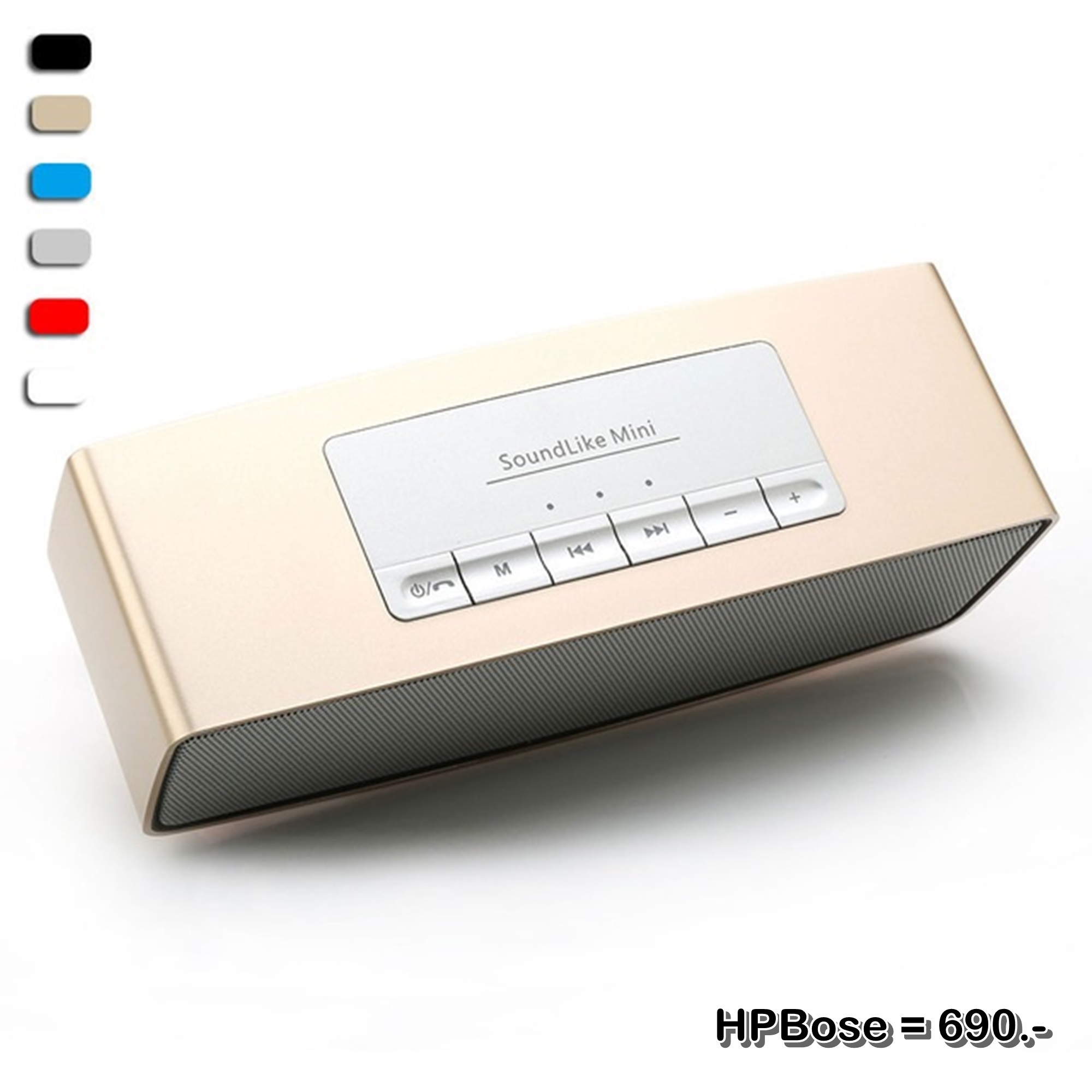 ลำโพงบลูทูธ Wireless Speaker Bluetooth ไร้สาย HPฺBose สเตอริโอ ขนาดพกพา