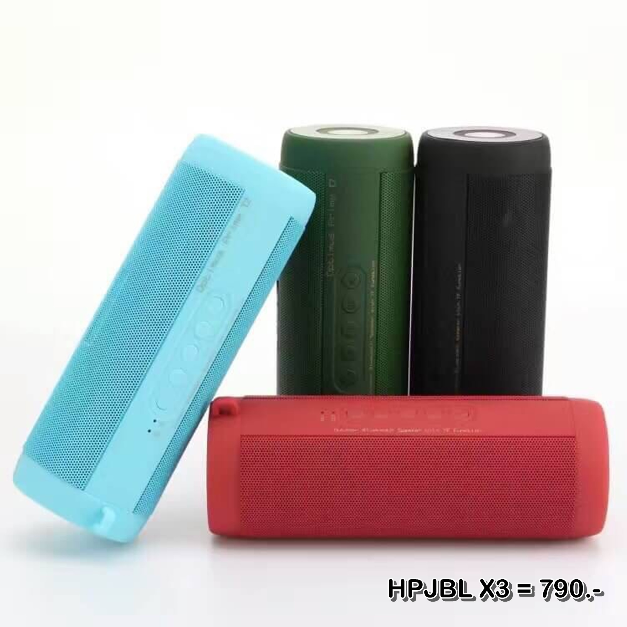 ลำโพงบลูทูธ Wireless Speaker Bluetooth ไร้สาย HPJBL X3 สเตอริโอ ขนาดพกพา