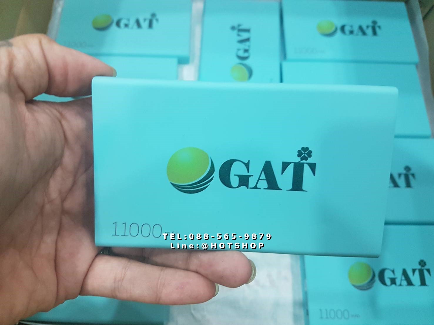 รับสกรีน powerbank แบตสำรอง รุ่น eloop e12 11000mah