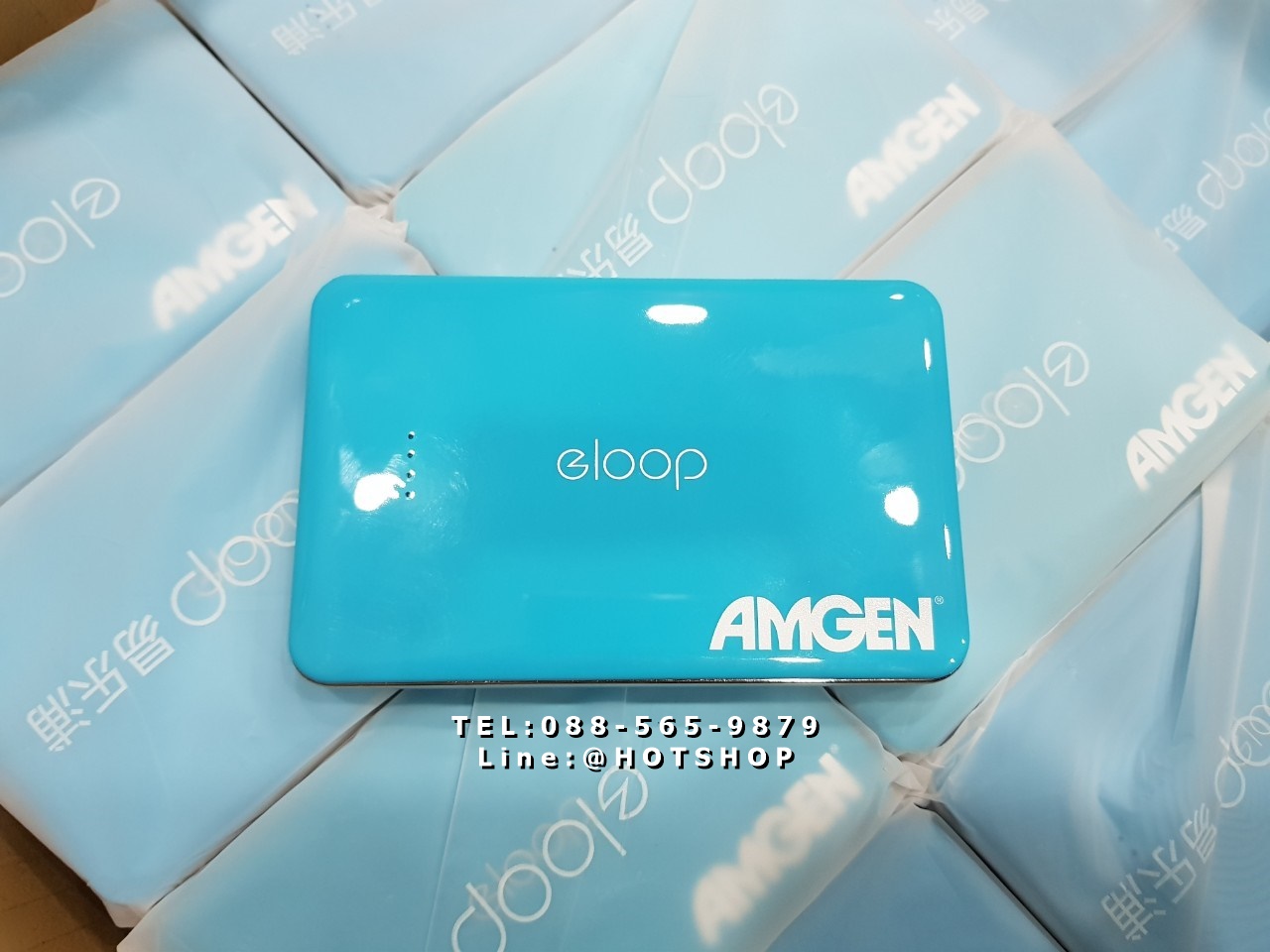 รับสกรีน powerbank แบตสำรอง รุ่น eloop e9 10000mah