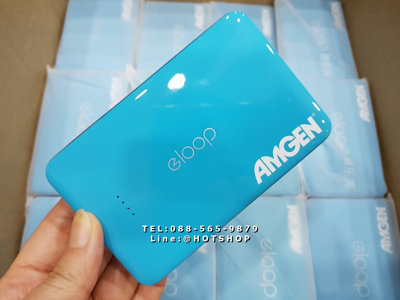 รับสกรีน powerbank แบตสำรอง รุ่น eloop e9 10000mah