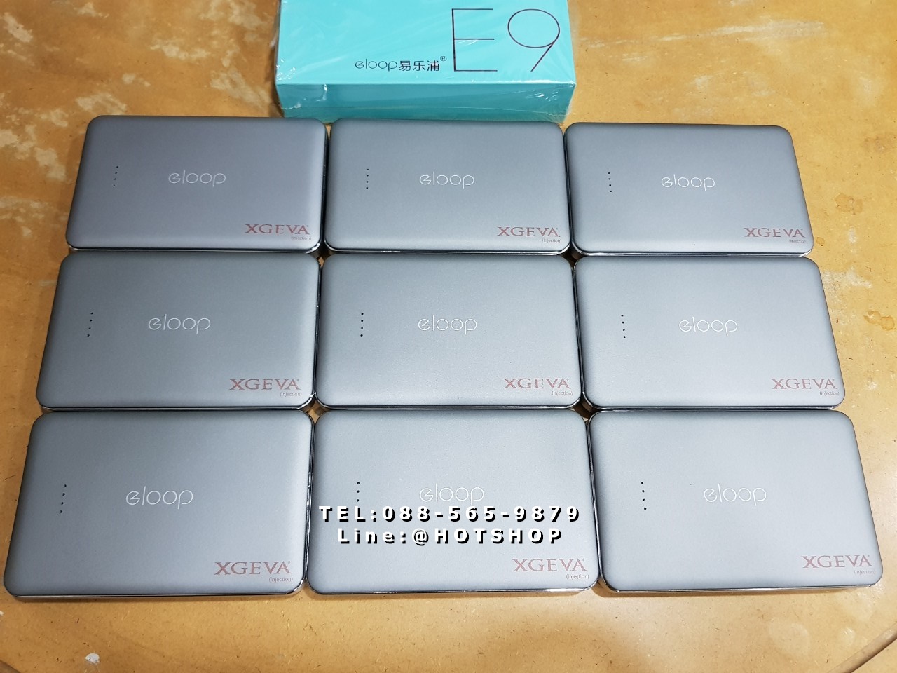 รับสกรีน powerbank แบตสำรอง รุ่น eloop e9 10000mah