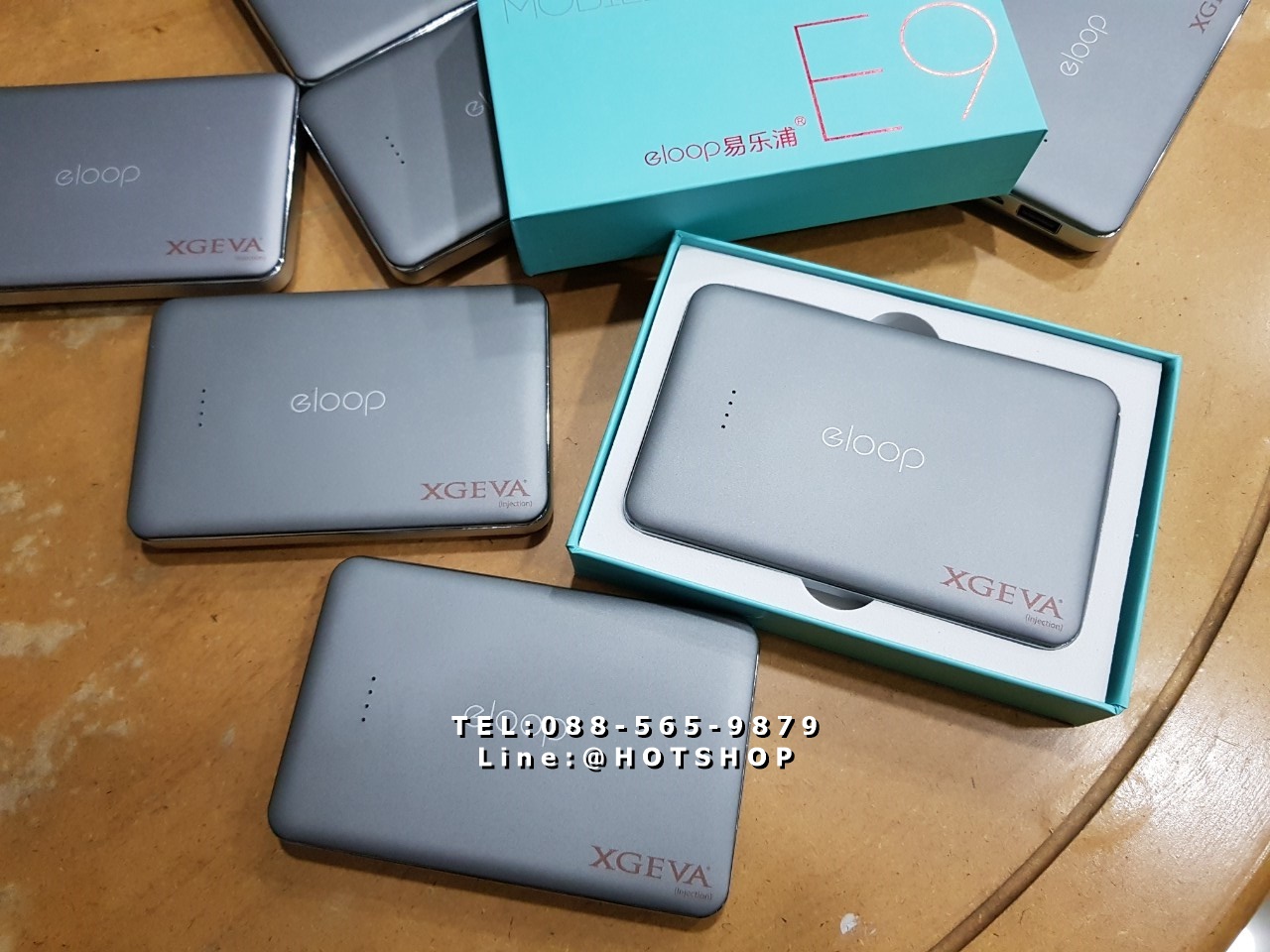 รับสกรีน powerbank แบตสำรอง รุ่น eloop e9 10000mah