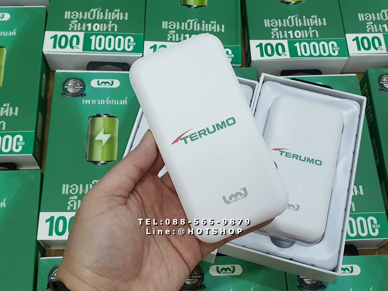 รับสกรีน powerbank แบตสำรอง รุ่น XTS 10000mah