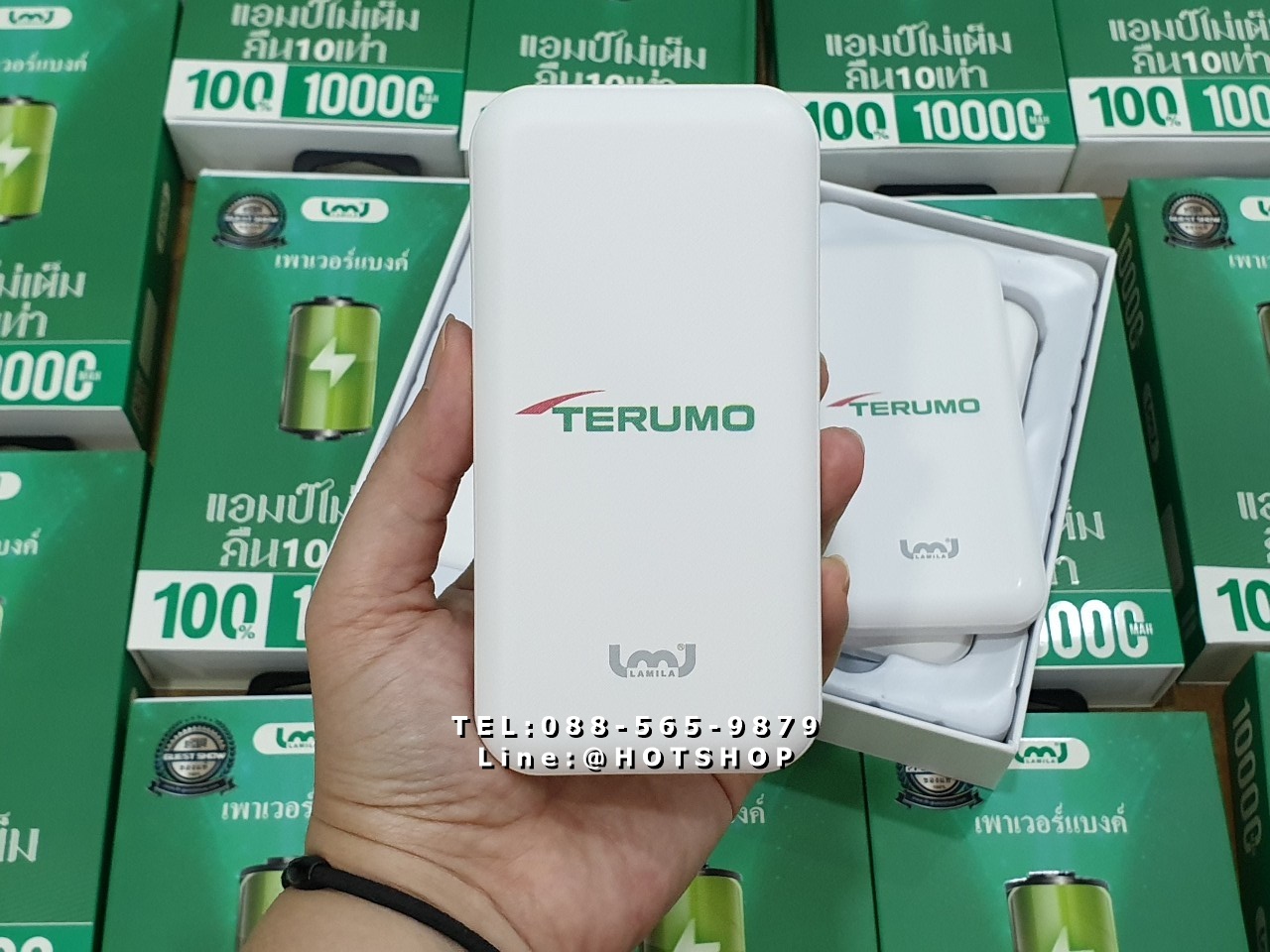 รับสกรีน powerbank แบตสำรอง รุ่น XTS 10000mah