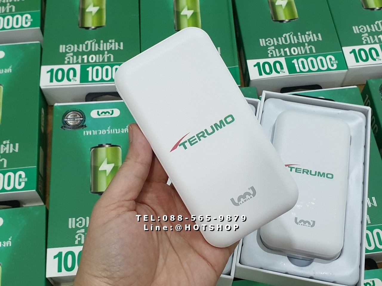 รับสกรีน powerbank แบตสำรอง รุ่น XTS 10000mah