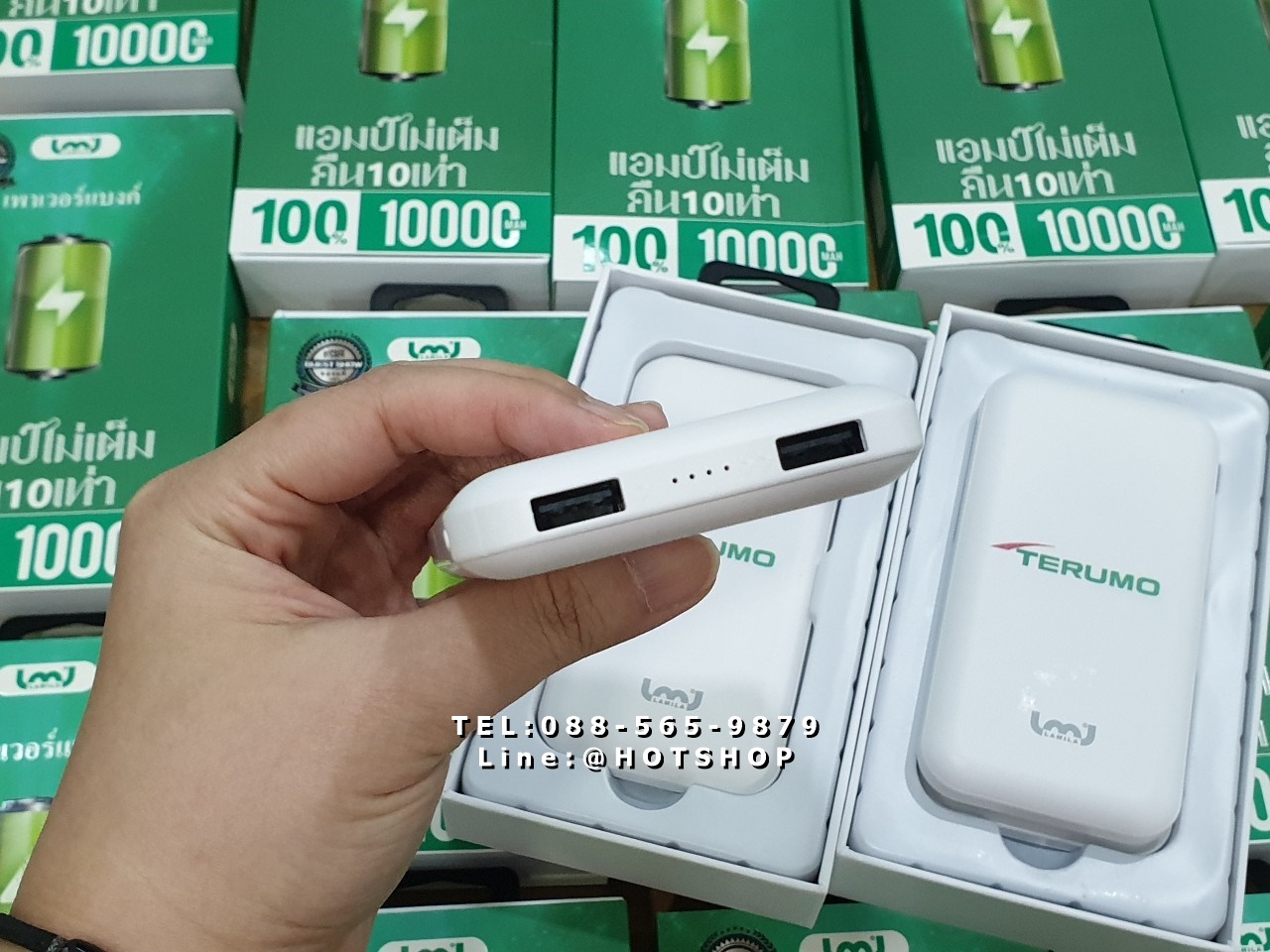 รับสกรีน powerbank แบตสำรอง รุ่น XTS 10000mah