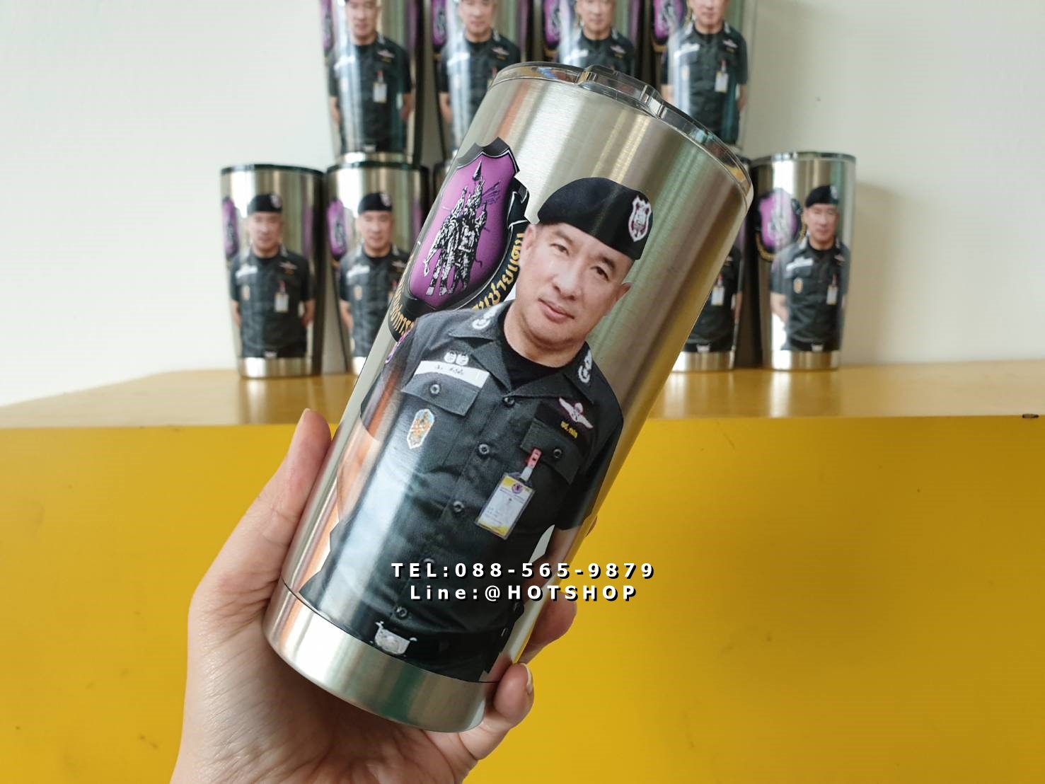 รับสกรีน แก้วเยติ เก็บความเย็นความร้อน รับสกรีนแก้ว