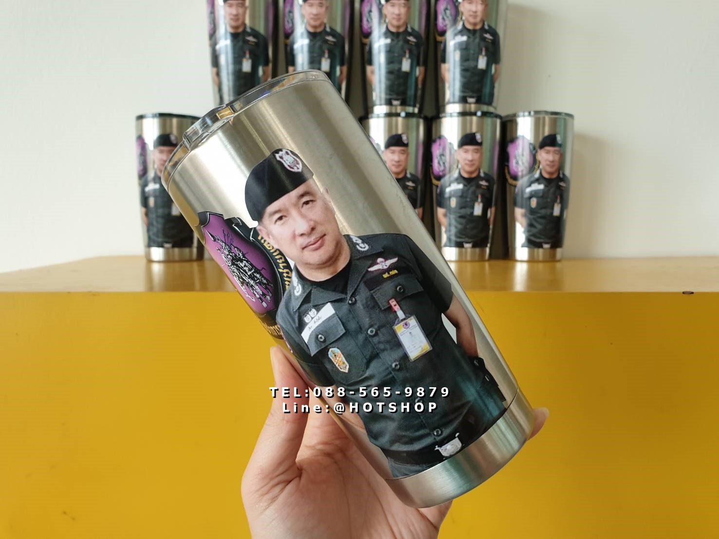 รับสกรีน แก้วเยติ เก็บความเย็นความร้อน รับสกรีนแก้ว