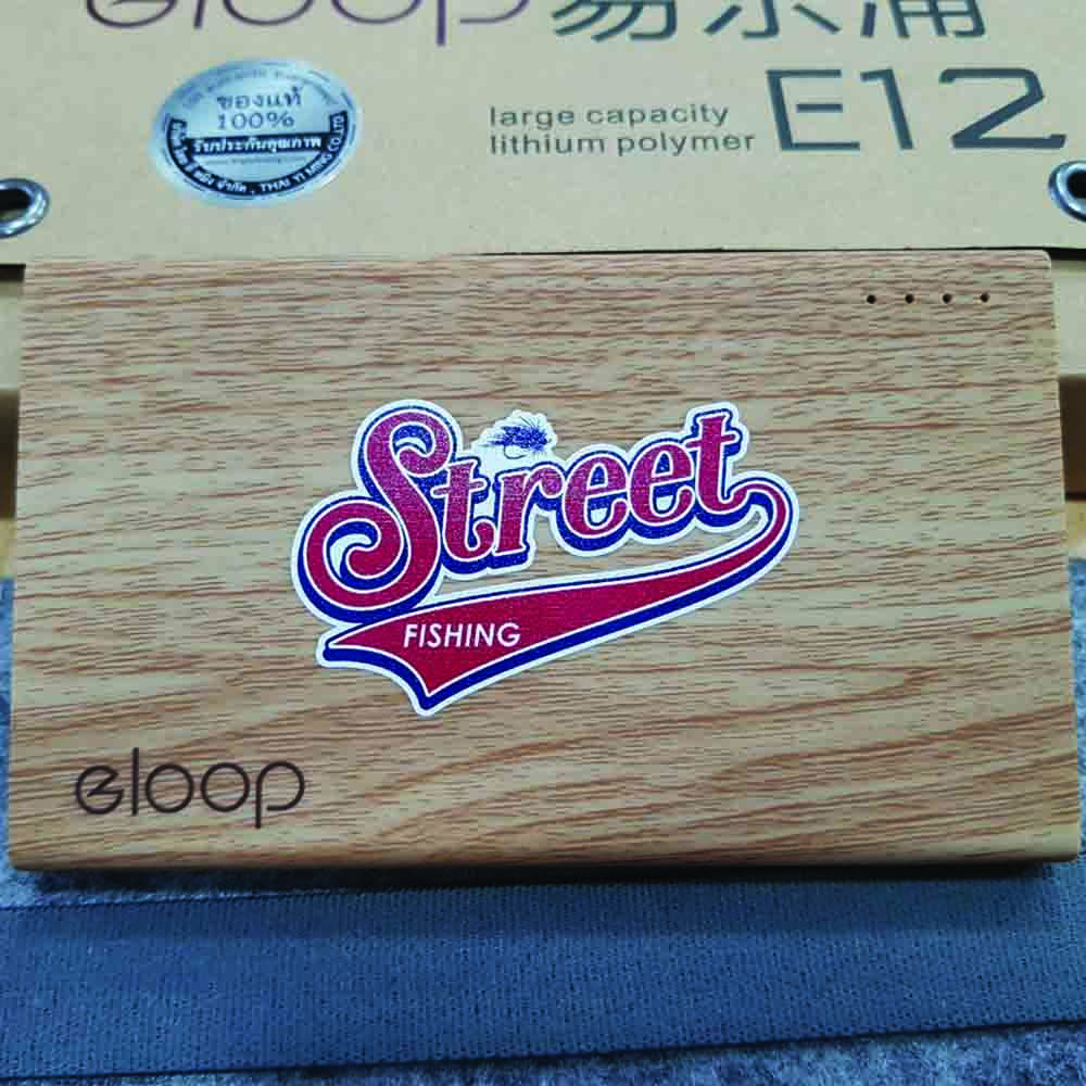 รับสกรีน powerbank แบตสำรอง รุ่น eloop e12 11000mah