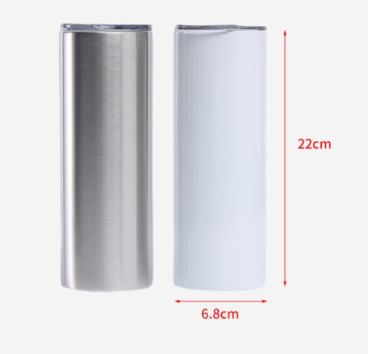 กระบอกน้ำ แก้วน้ำ แก้วเก็บความร้อน-เย็น สแตนเลส 304 ความจุ 20oz 600ml