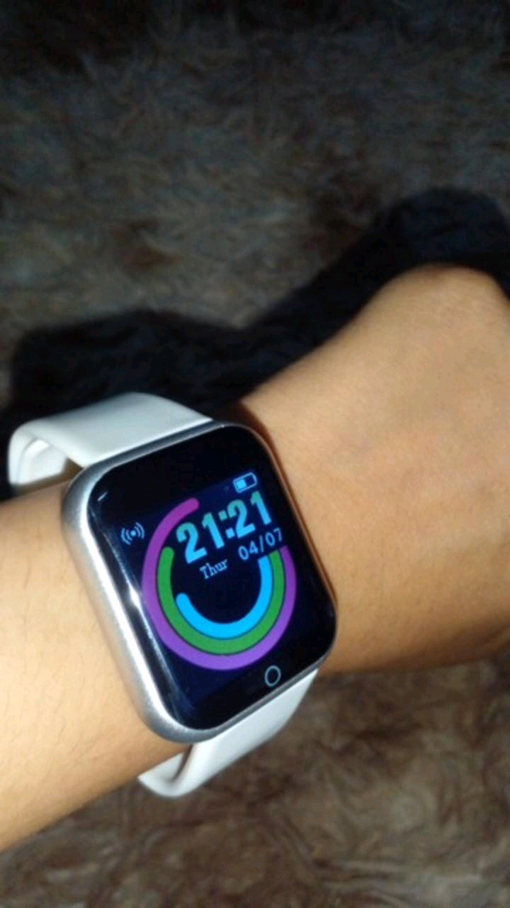 นาฬิกา SMART WATCH สมาร์ทวอทช์ นาฬิกาอัจฉริยะ สัมผัสได้เต็มจอ รองรับภาษาไทย วัดชีพจร นาฬิกาออกกำลังกาย