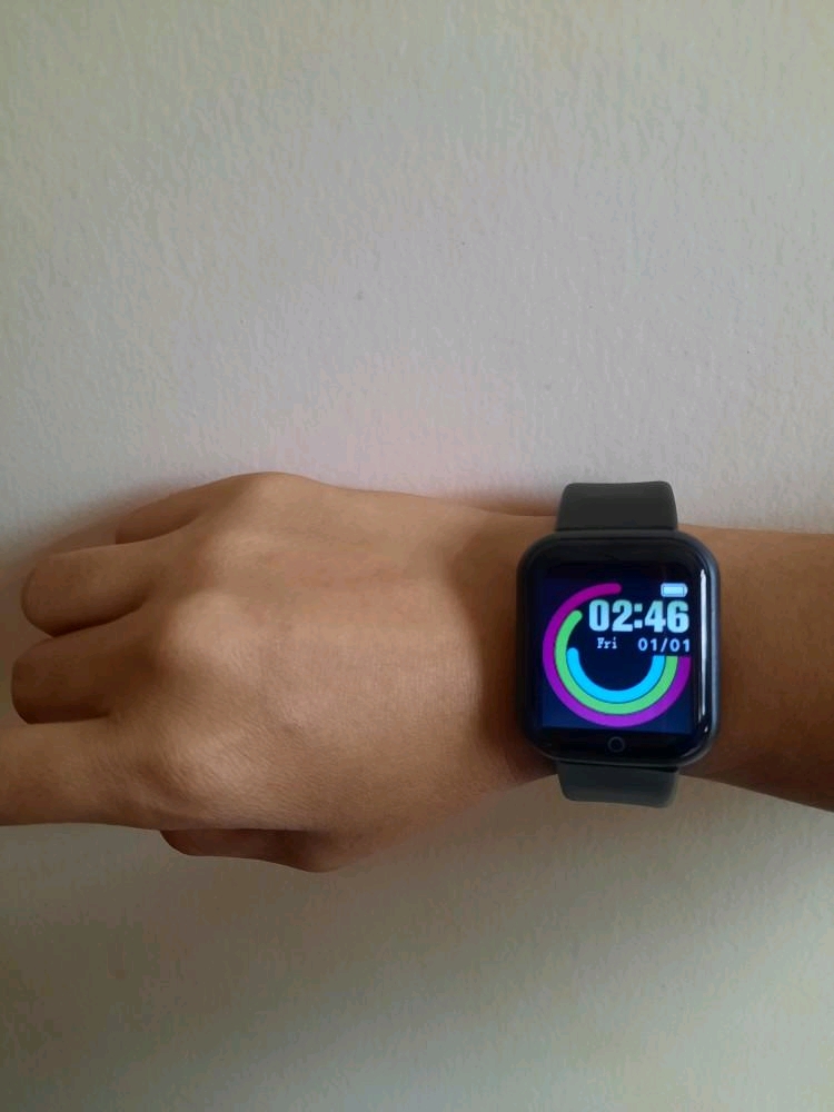 นาฬิกา SMART WATCH สมาร์ทวอทช์ นาฬิกาอัจฉริยะ สัมผัสได้เต็มจอ รองรับภาษาไทย วัดชีพจร นาฬิกาออกกำลังกาย