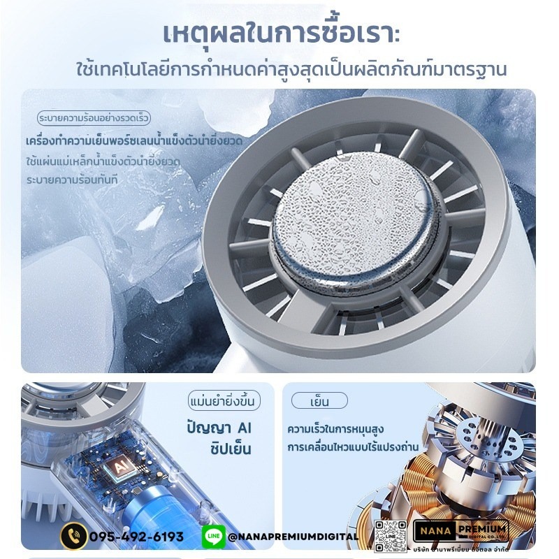 รับผลิตพัดลมไอเย็น รับสกรีนโลโก้พัดลมไอเย็น รับทำโลโก้พัดลมพกพา พัดลมมือถือ พัดลมขนาดเล็ก