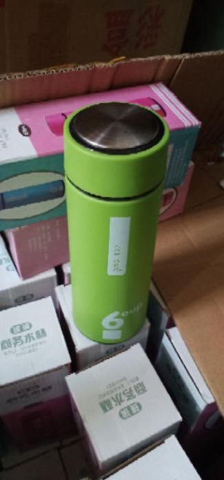 รับสกรีน แก้ว กระบอกน้ำอุณหภูมิเก็บน้ำร้อน-น้ำเย็น บรรจุ400ml