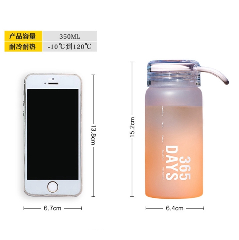 รับสกรีน แก้ว กระบอกน้ำอุณหภูมิเก็บน้ำร้อน-น้ำเย็น บรรจุ350ml