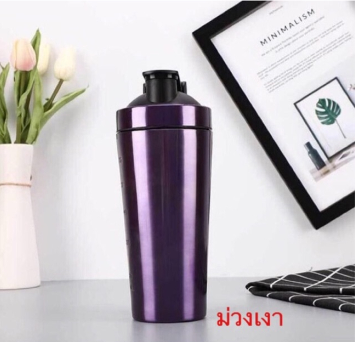 รับสกรีน แก้วเยติ เก็บความเย็นความร้อน รับสกรีนแก้ว ICE SHAKER แก้วเก็บความเย็น นาน 30 ชม. ระบบสูญญากาศ ขนาด 26 oz พร้อมลูกบอลเชคเครื่องดื่ม