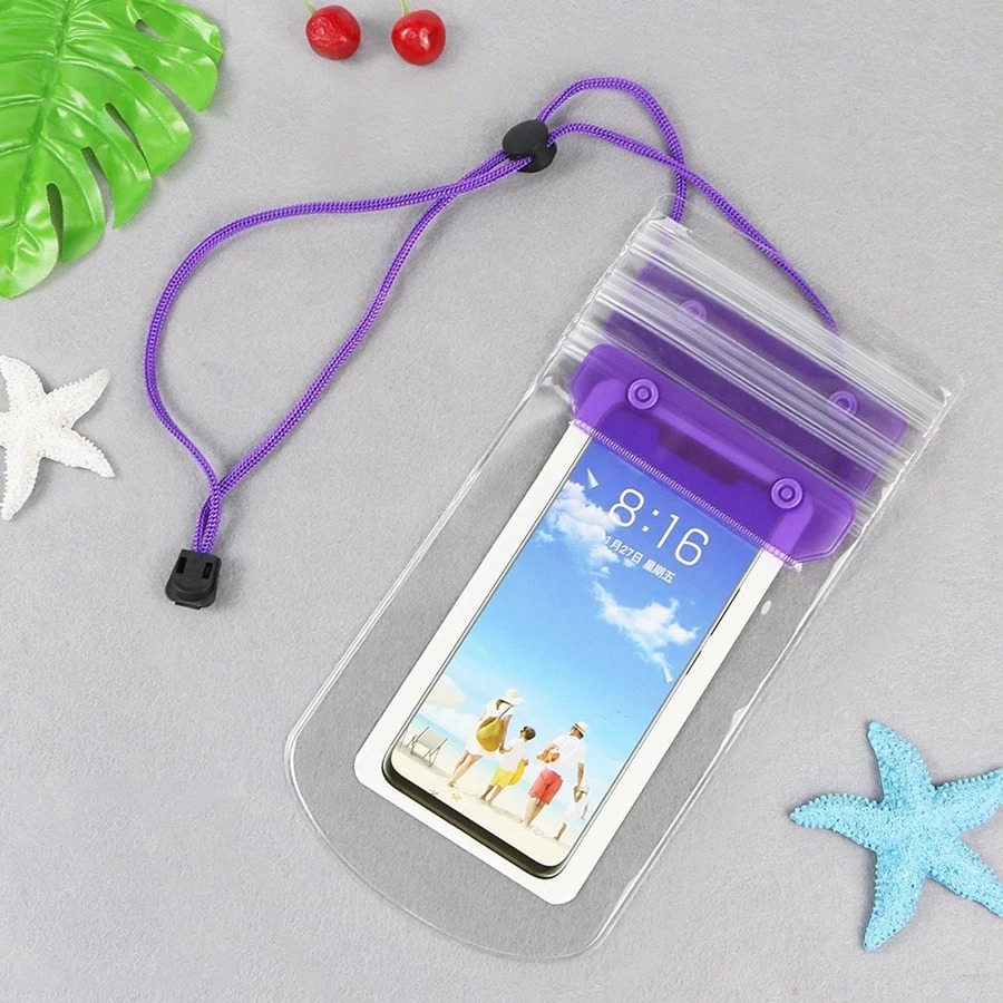 ซองกันน้ำสงกรานต์ รับสกรีนซองกันน้ำ รับผลิตซองกันน้ำ ซองกันน้ำใส่มือถือ
