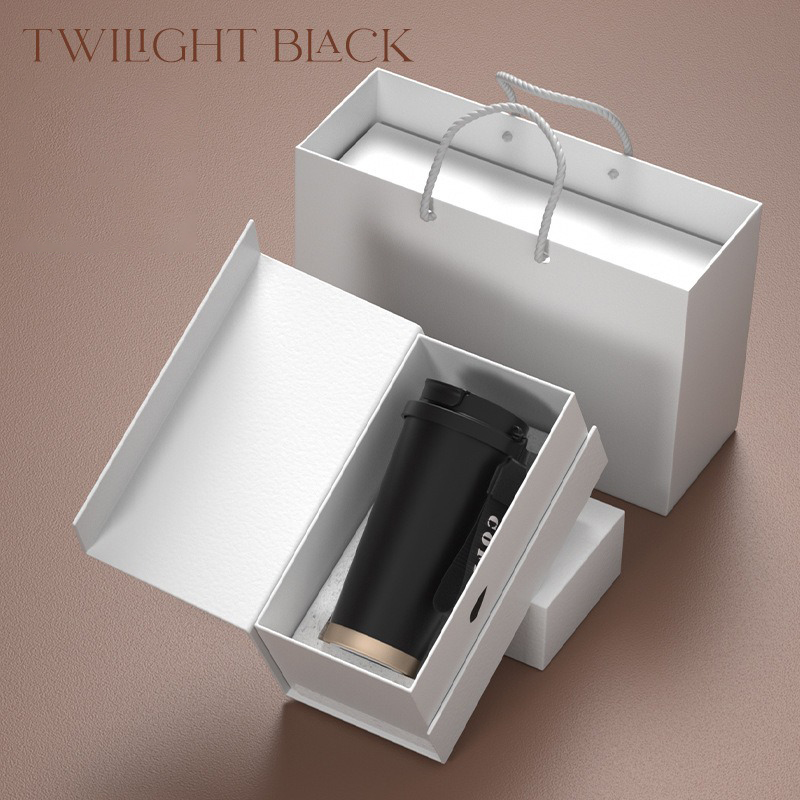 ชุดแก้วพร้อมกล่อง giftset รับสกรีนโลโก้แก้วน้ำเก็บความเย็น 530ml แก้วเก็บความร้อน-เย็น สแตนเลส 304
